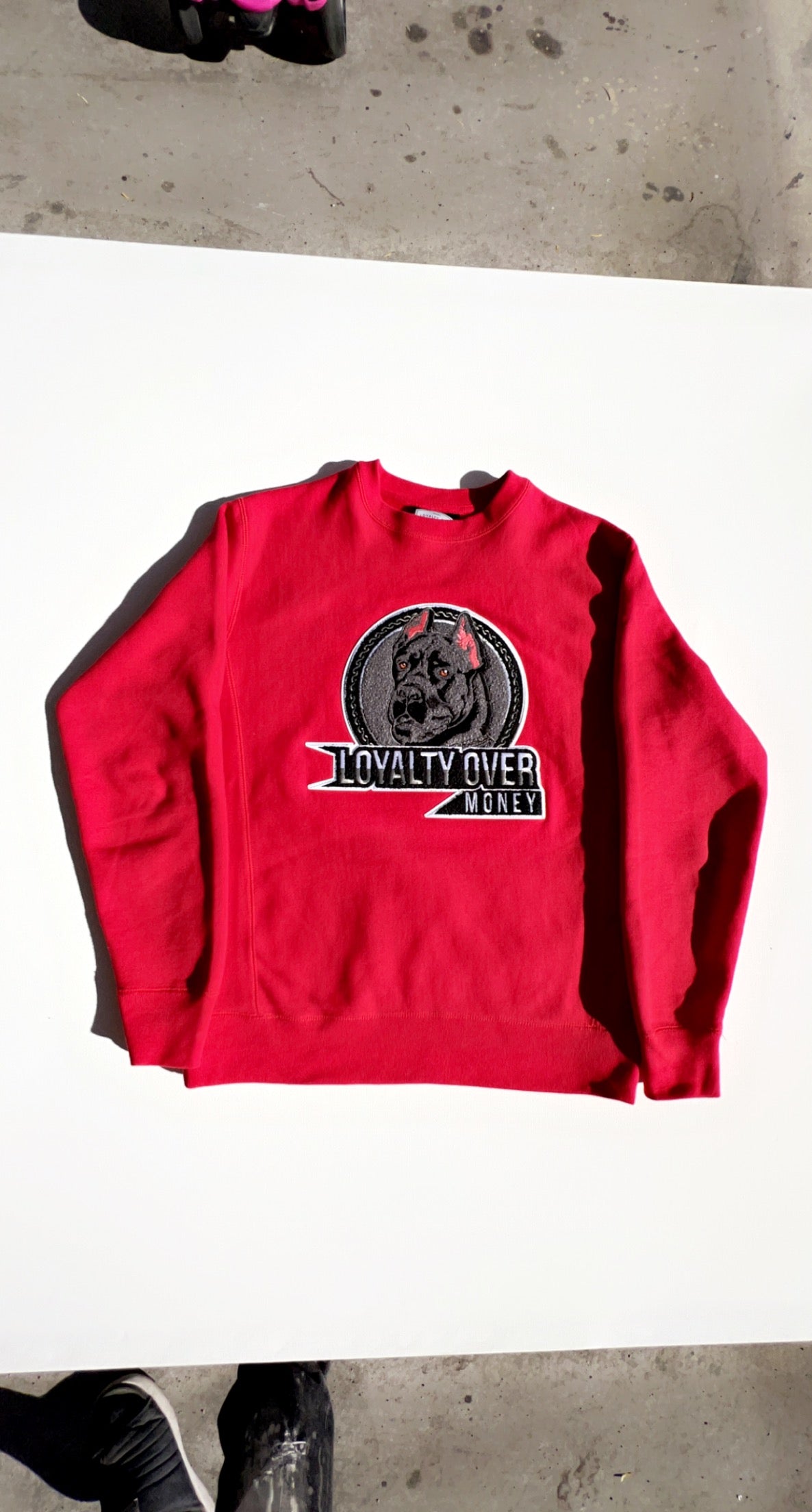 Loyalty over money Crewnecks